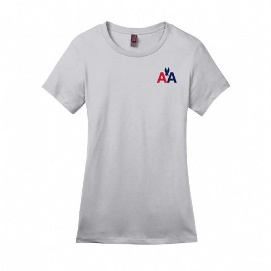 Women's District Perfect Weight Tee - Proud to be American